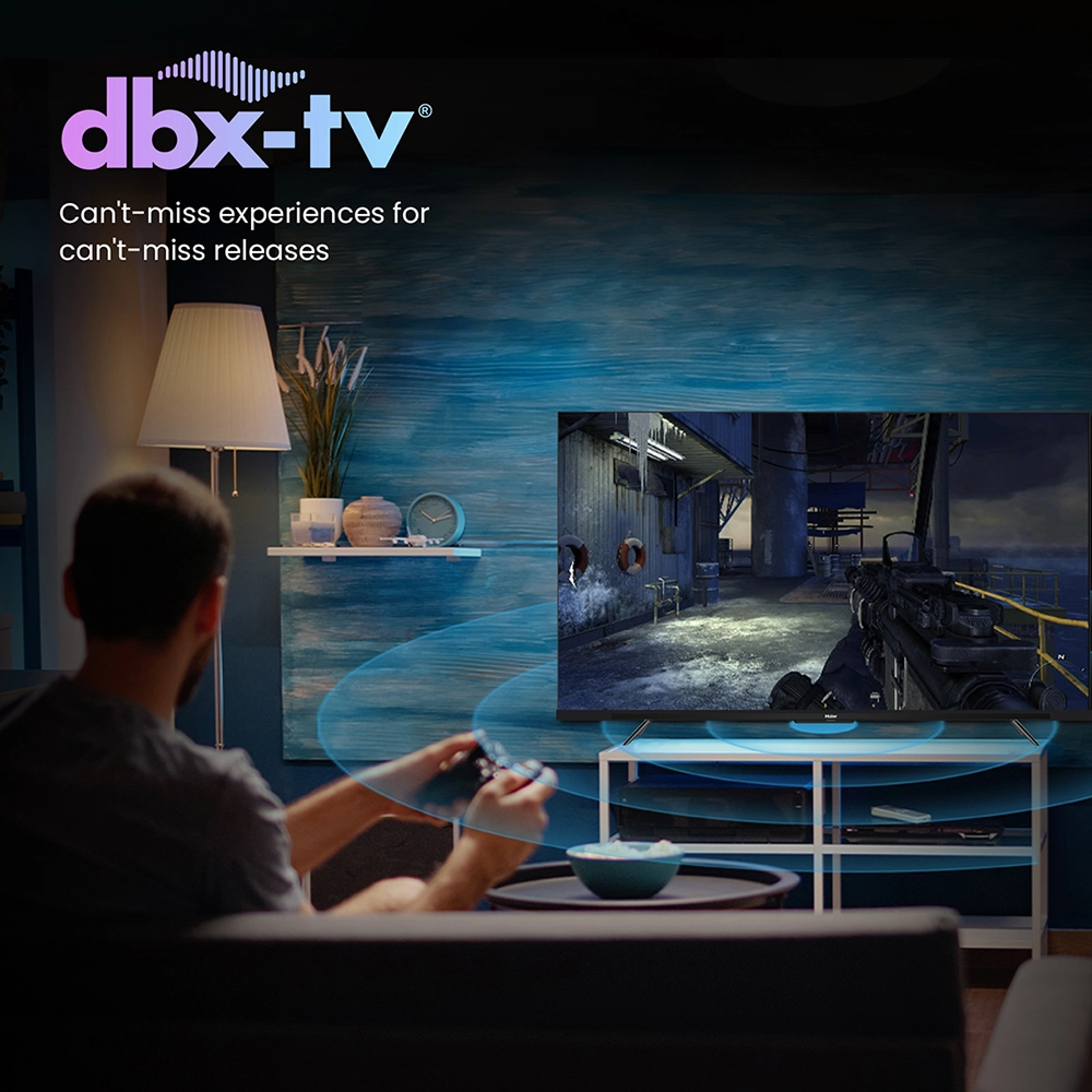 Haier A9UG 4K Ultra HD 108cm (43) Google TV | MEMC